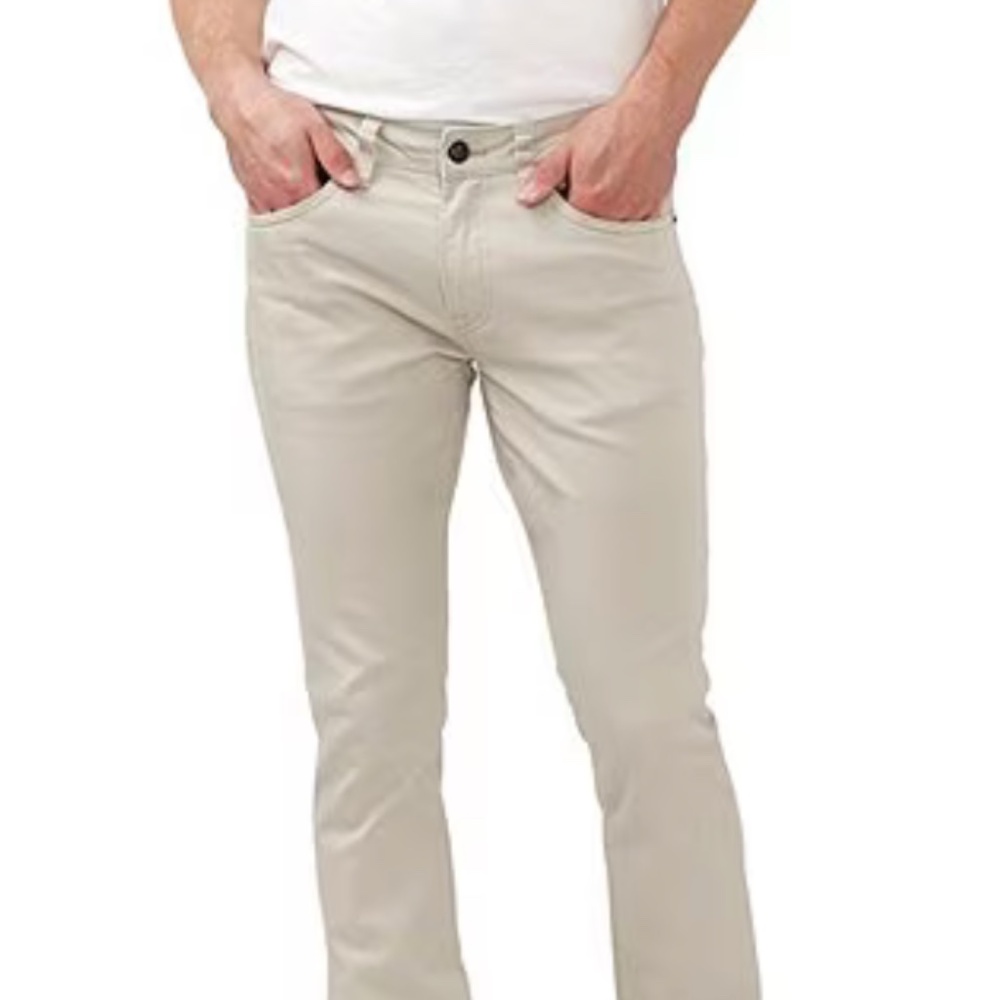 Mens Buffalo David Bitton Slim Fit Stretch Ash Jeans 34/30 -Ash